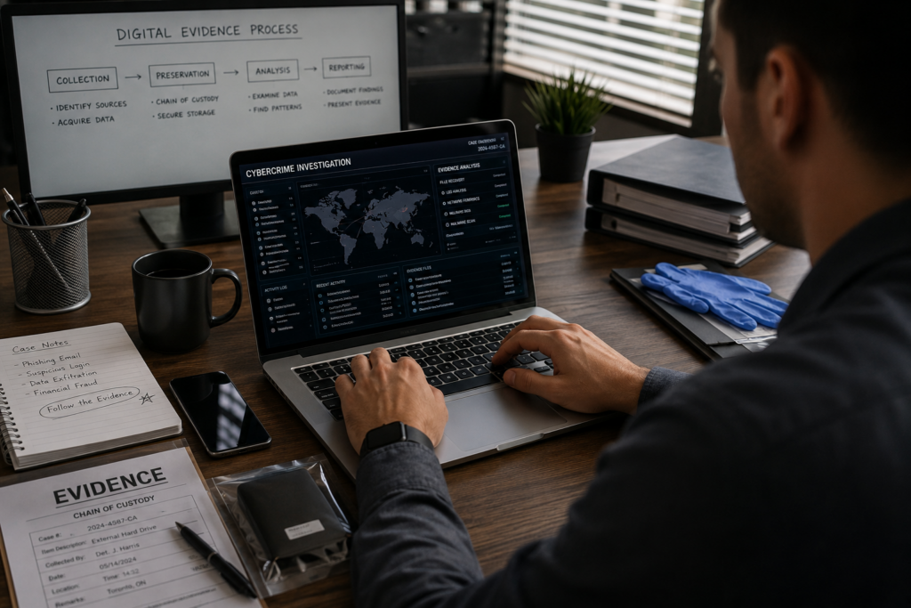 Digital Evidence in Cybercrime Cases